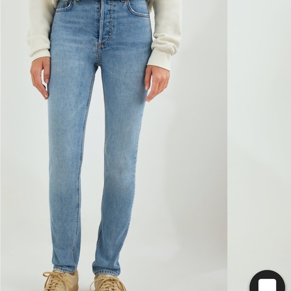 Denim Forum (Aritzia Brand) Yoko High Rise Slim Jeans - Picture 3 of 6